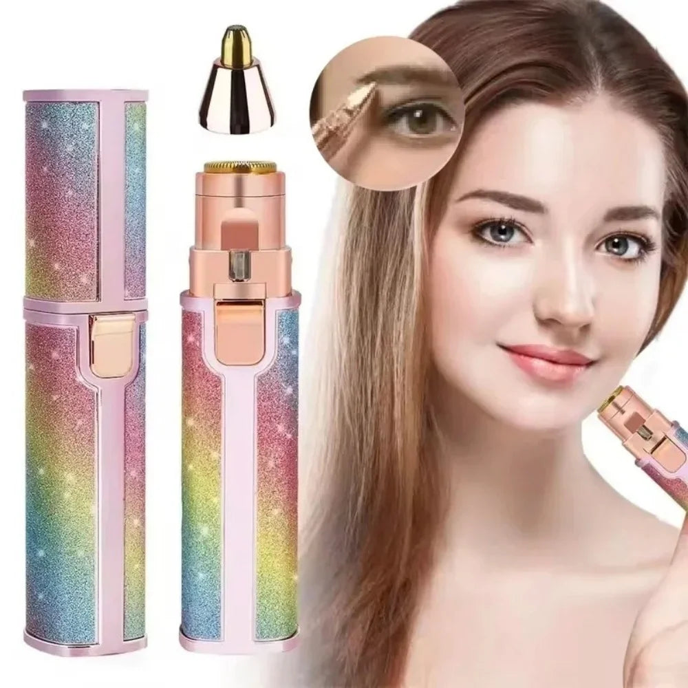 2 In 1 Electric Eyebrow Trimmer And Shaver | Flawless Hair